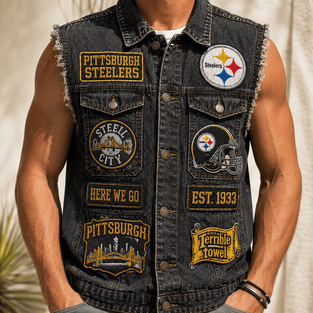PBS PREMIUM DENIM VEST LNTH