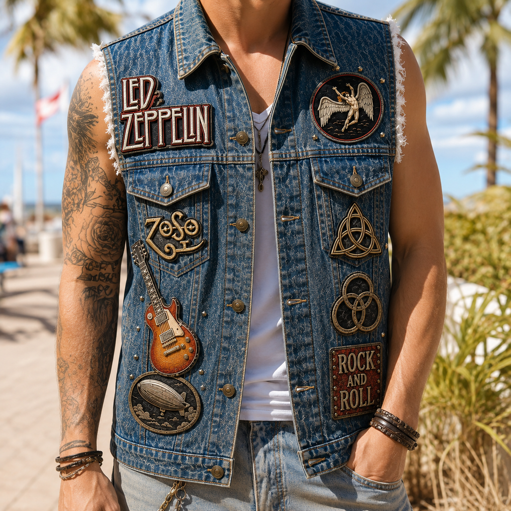 LZPL PREMIUM DENIM VEST HQH