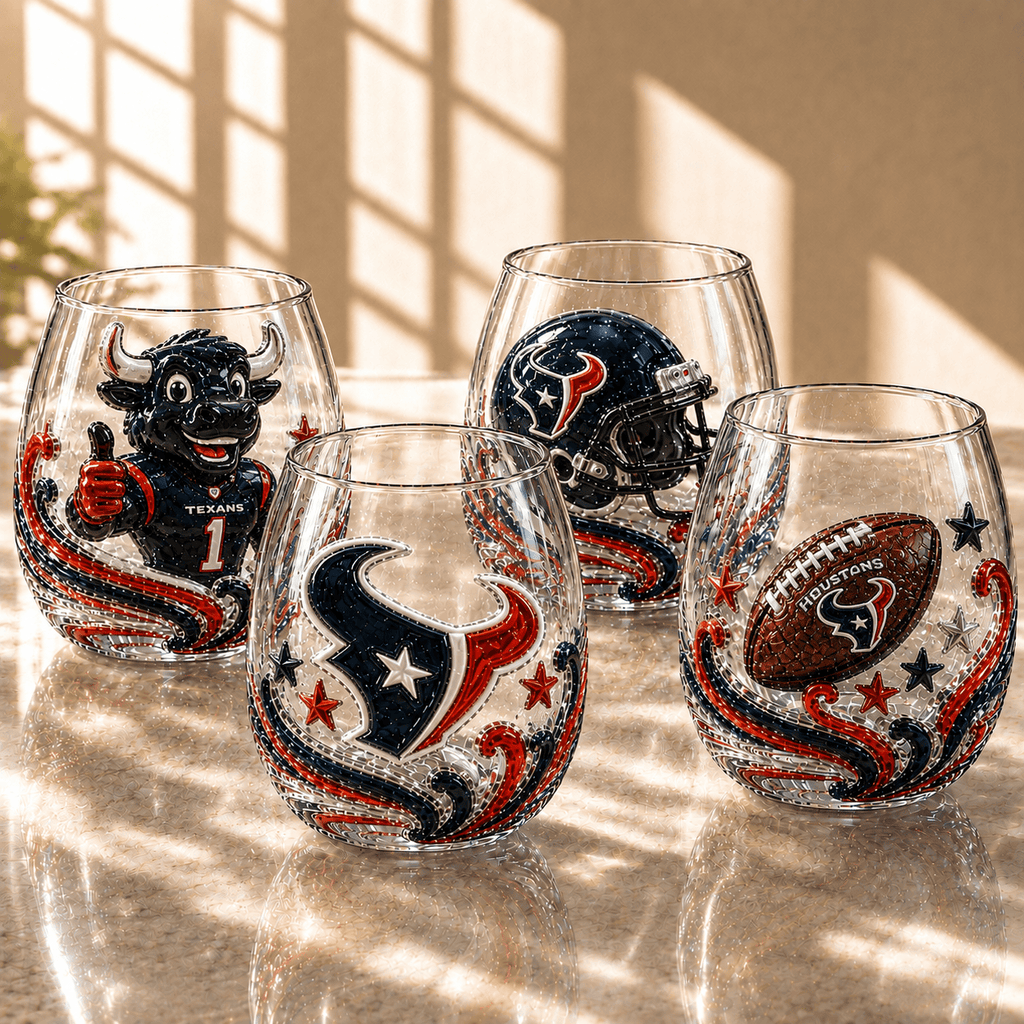 Premium HTX Stemless Wine Glass Set BMD