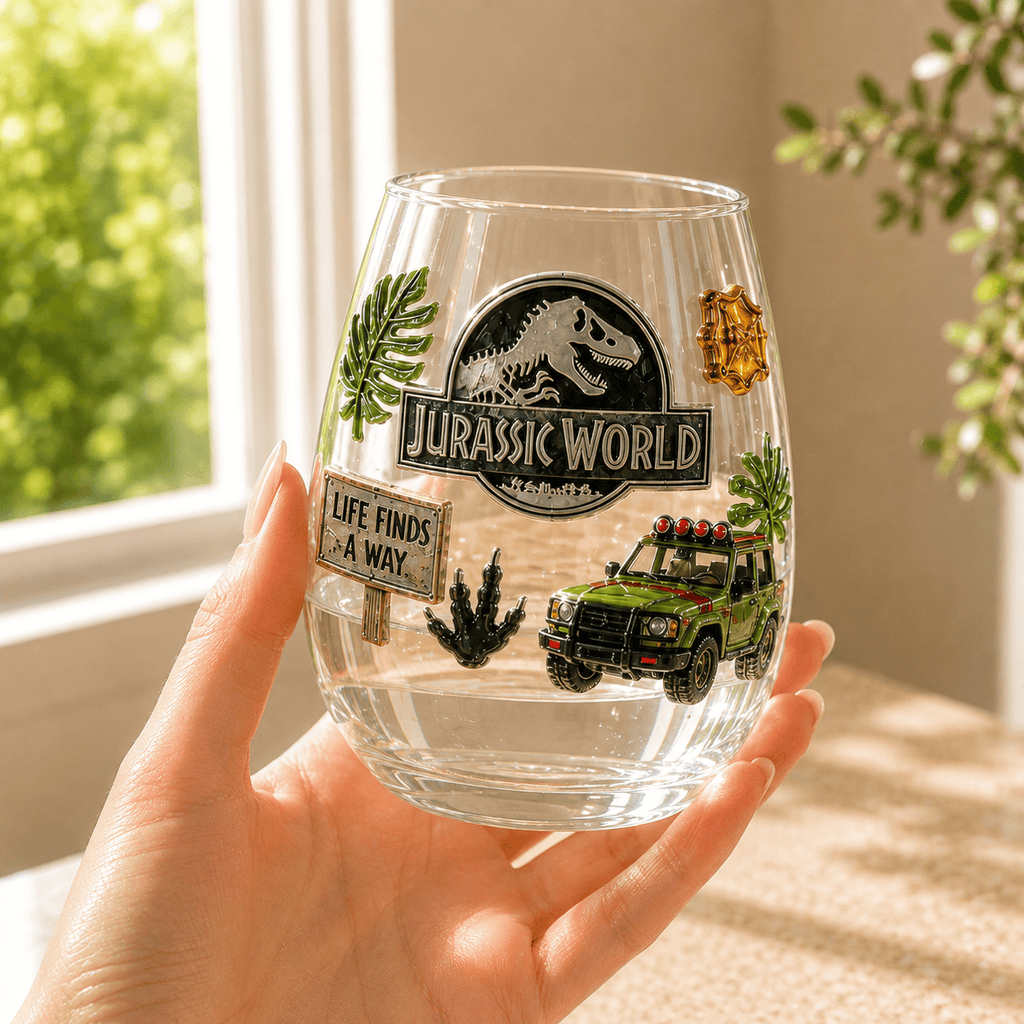 Premium JRSW Stemless Wine Glass Set TMH