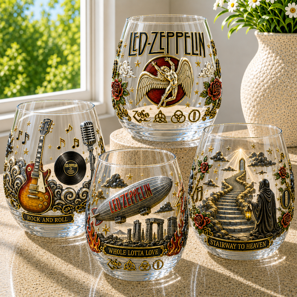 Premium LZPL Stemless Wine Glass Set TTTT