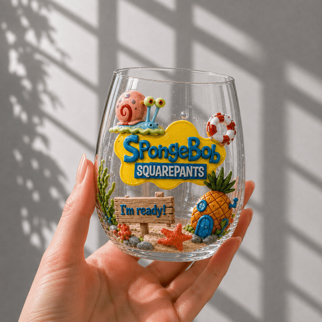 Premium SBSP Stemless Wine Glass Set TTTT